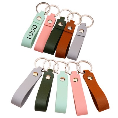 Premium PU Leather Keychain