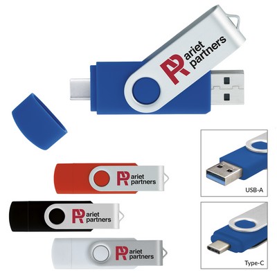 Universal Source® 16 GB On The Go USB 3.0 Flash Drive - Type C
